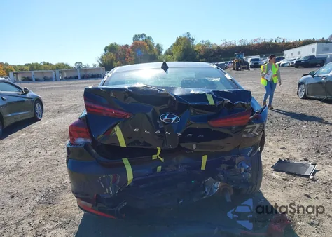 2019 Hyundai Elantra Sel из США, поврежденный, VIN KMHD84LF5KU864230